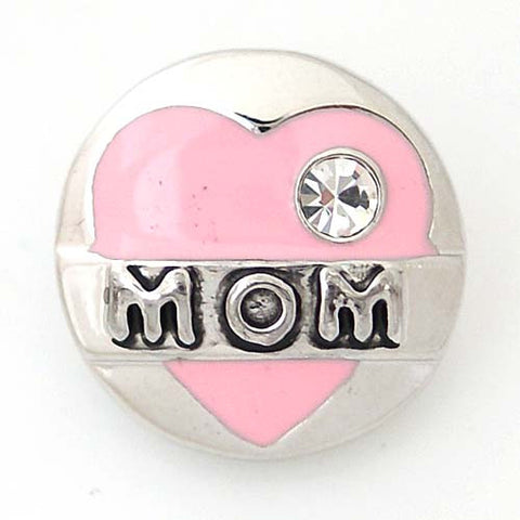 Mom's heart in pink